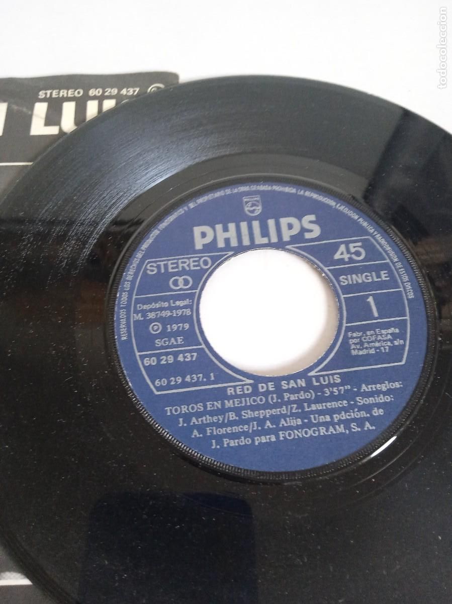 Discos de vinilo: RED DE SAN LUIS Toros en Mejico / Jonathan - Foto 5