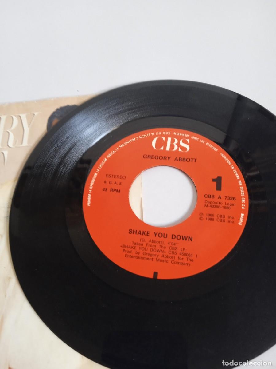 Discos de vinilo: GREGORY ABBOTT Shake you down / Wait until tomarrow - Foto 3