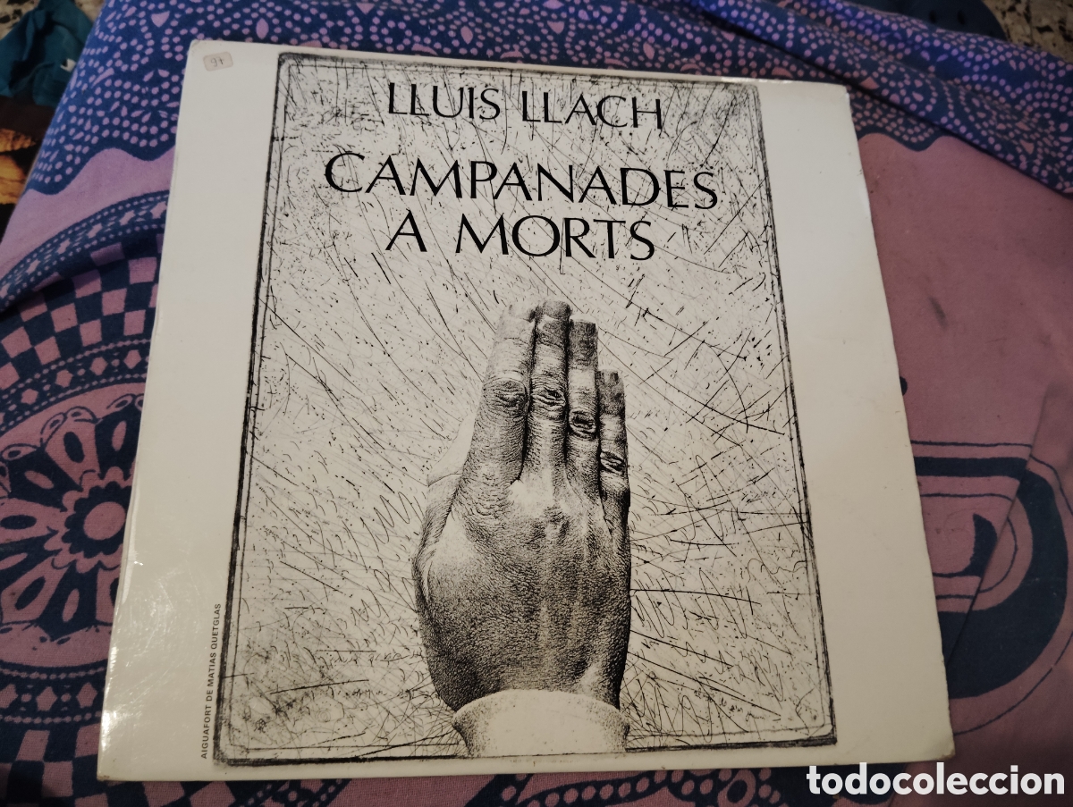 Discos de vinilo: LLUIS LLACH - CAMPANADES A MORTS ( 1977 ) - Foto 1