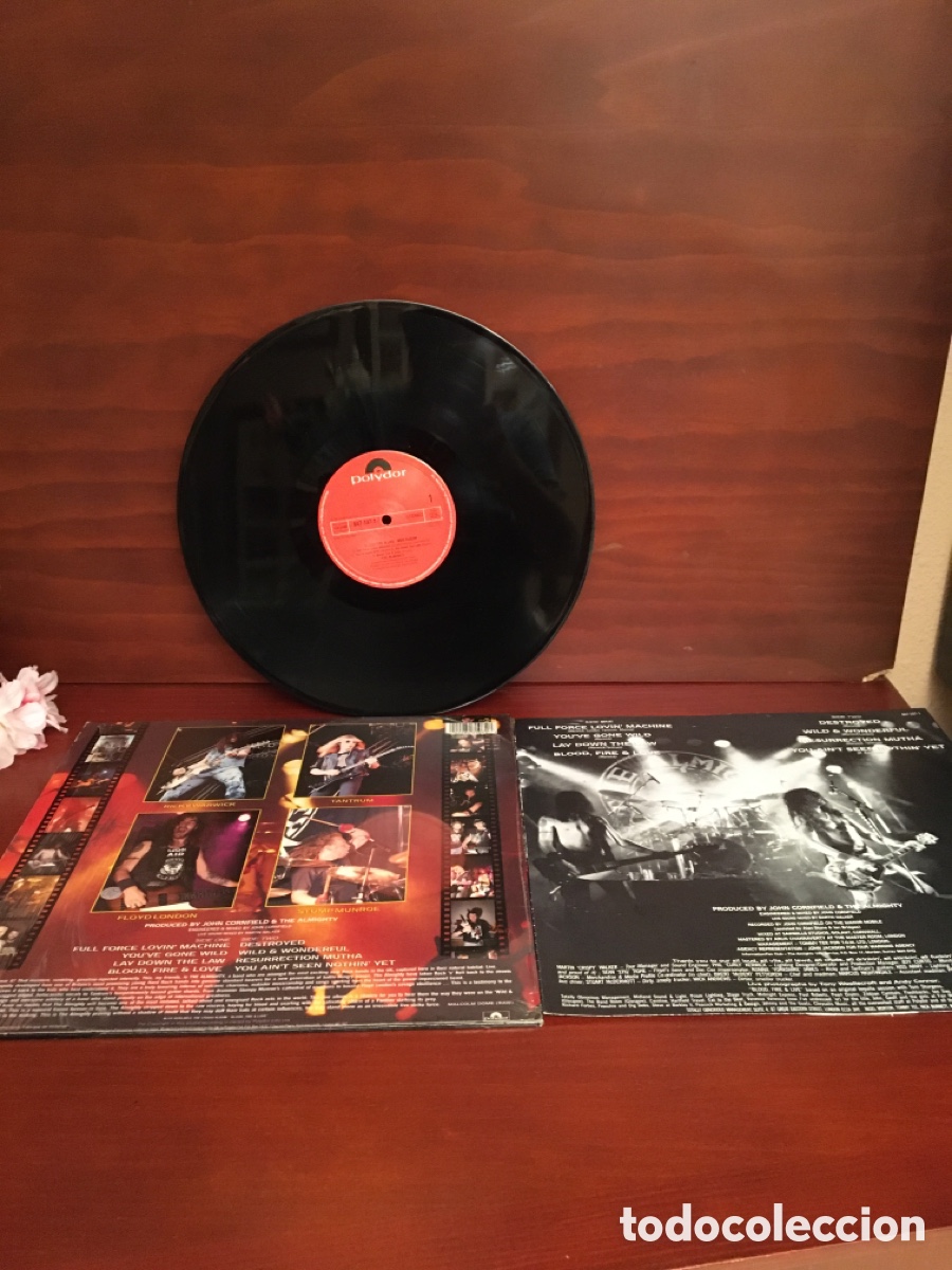Discos de vinilo: Vinilo The almighty. Live.Boold,Fire,&Love - Foto 2