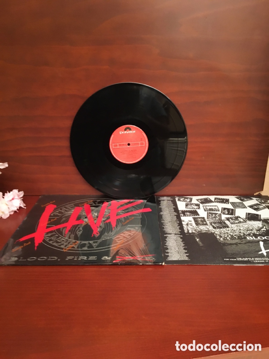 Discos de vinilo: Vinilo The almighty. Live.Boold,Fire,&Love - Foto 3