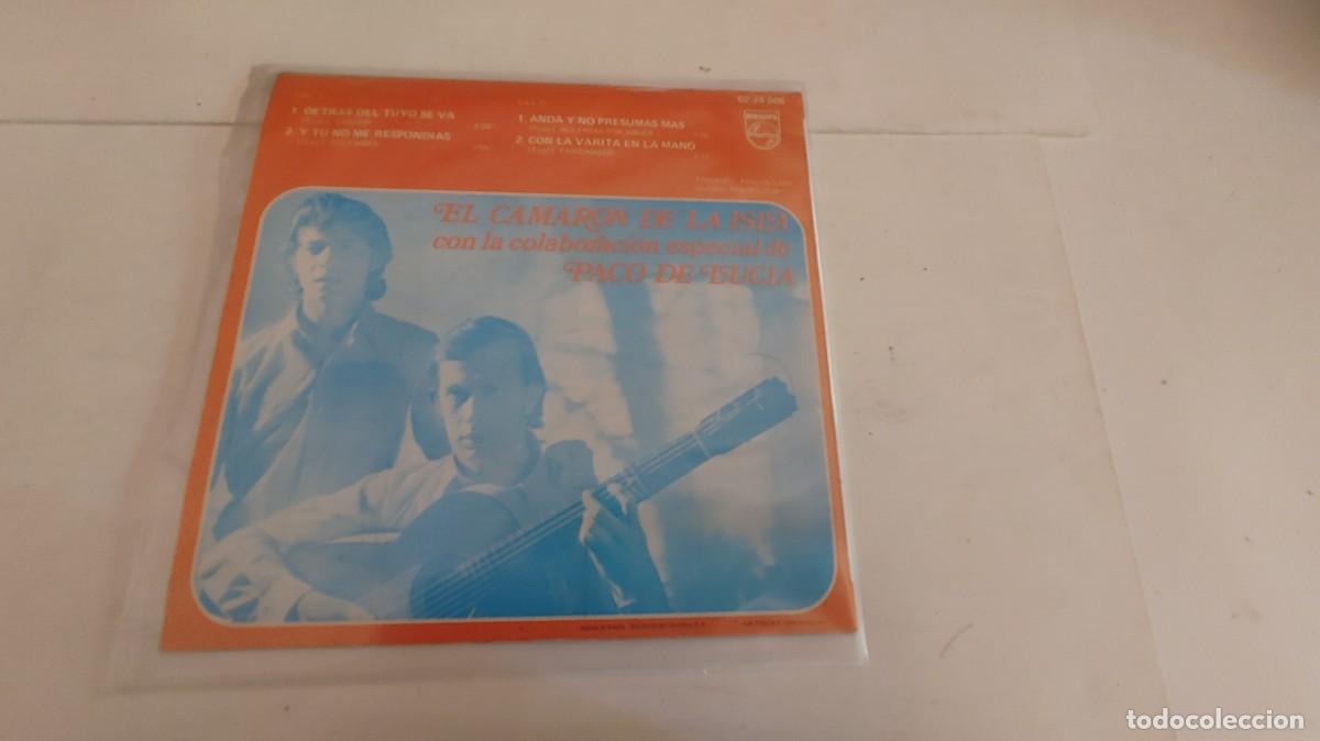 Discos de vinilo: CAMARON DE LA ISLA-EP TANGOS SOLEARES... - Foto 2