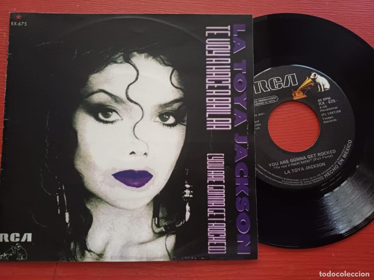 Vinyl-Schallplatten: La Toya Jackson-You re gonna get rocked-7&rdquo;Mexico Single Promo RCA 1987