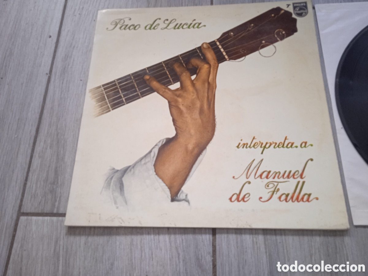 Discos de vinilo: PACO DE LUCIA - MANUEL DE FALLA - SPAIN - PHILIPS - LC - - Foto 2