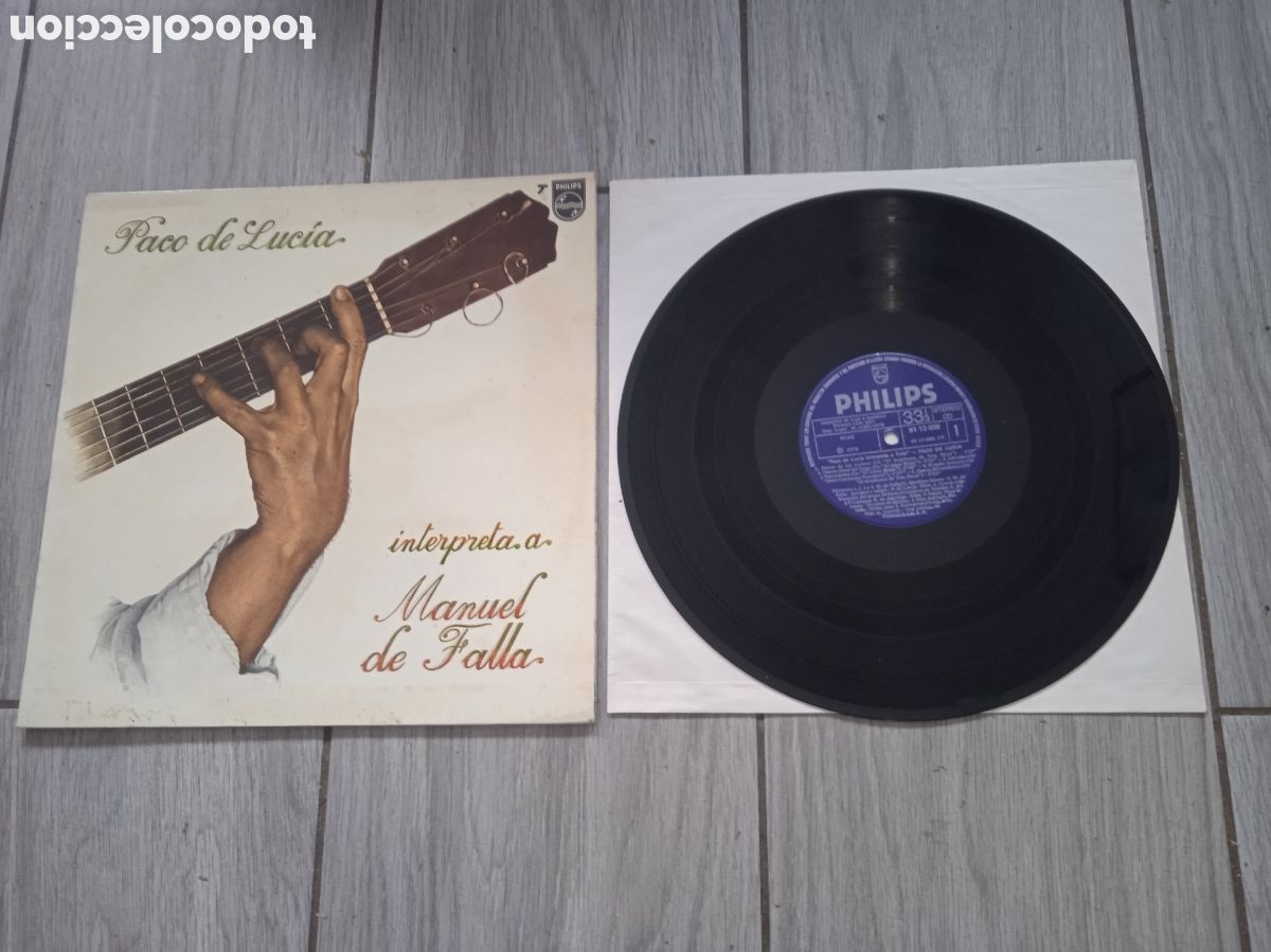 Discos de vinilo: PACO DE LUCIA - MANUEL DE FALLA - SPAIN - PHILIPS - LC - - Foto 1