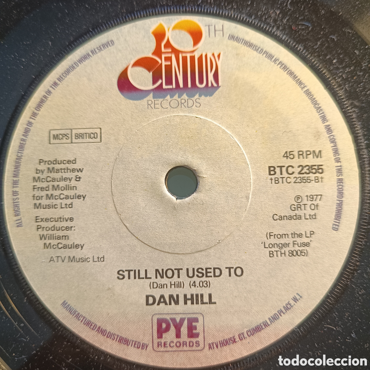 Discos de vinilo: Dan Hill &ndash; Sometimes When We Touch - Foto 1