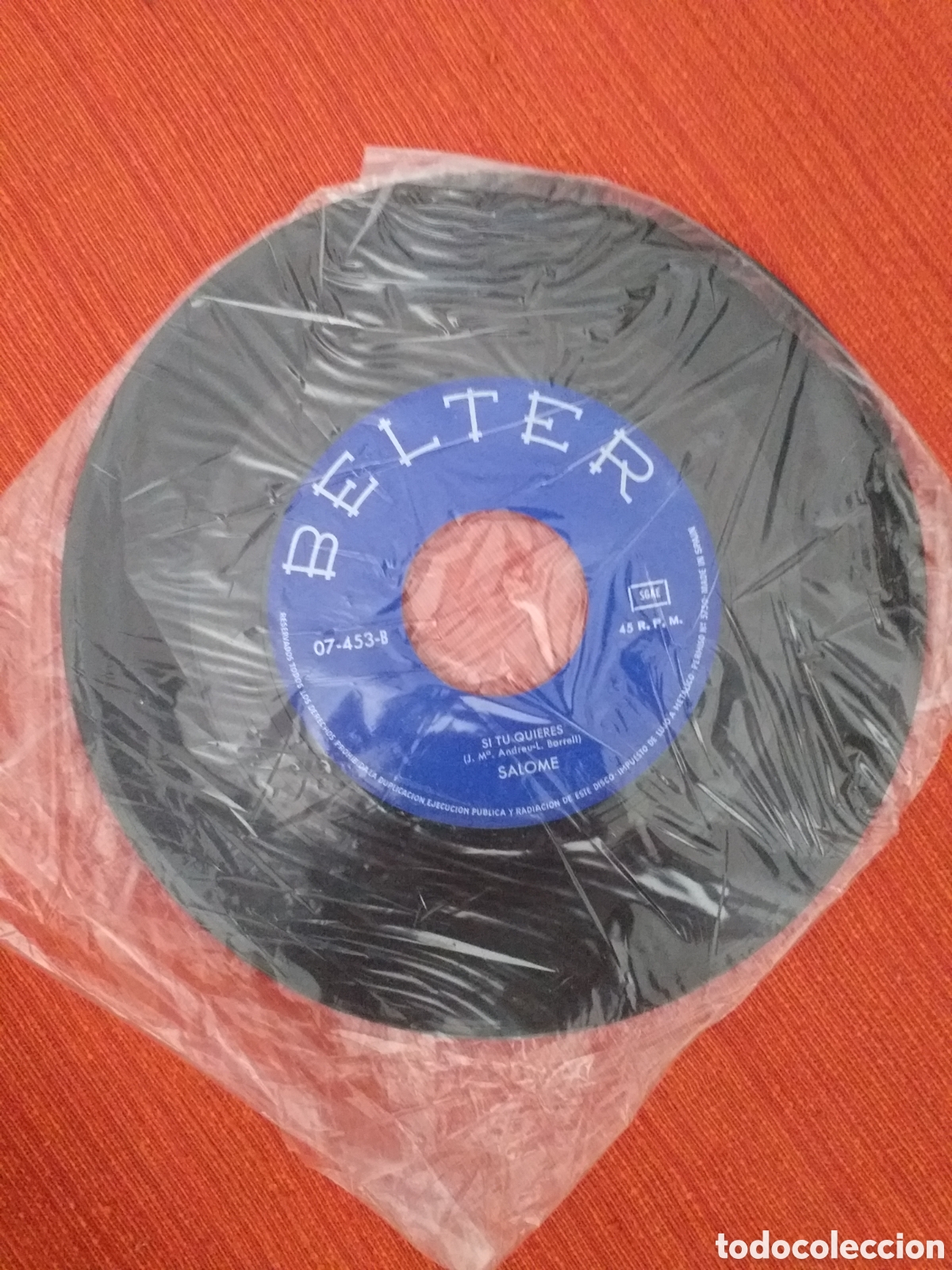 Discos de vinilo: SINGLE VINILO SALOM&Eacute; - Foto 2