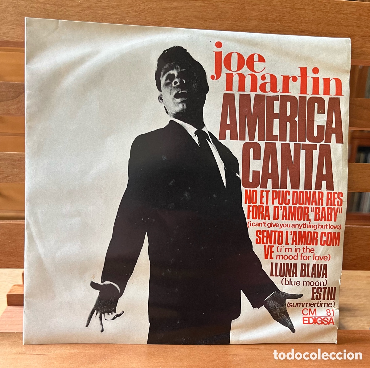 Discos de vinilo: JOE MARTIN - AMERICA CANTA - Foto 1