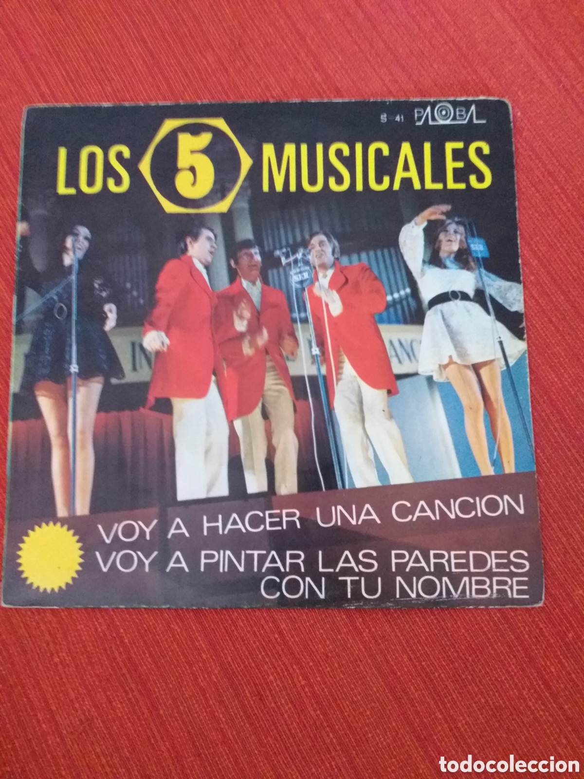 Discos de vinilo: SINGLE VINILO LOS 5 MUSICALES - Foto 1