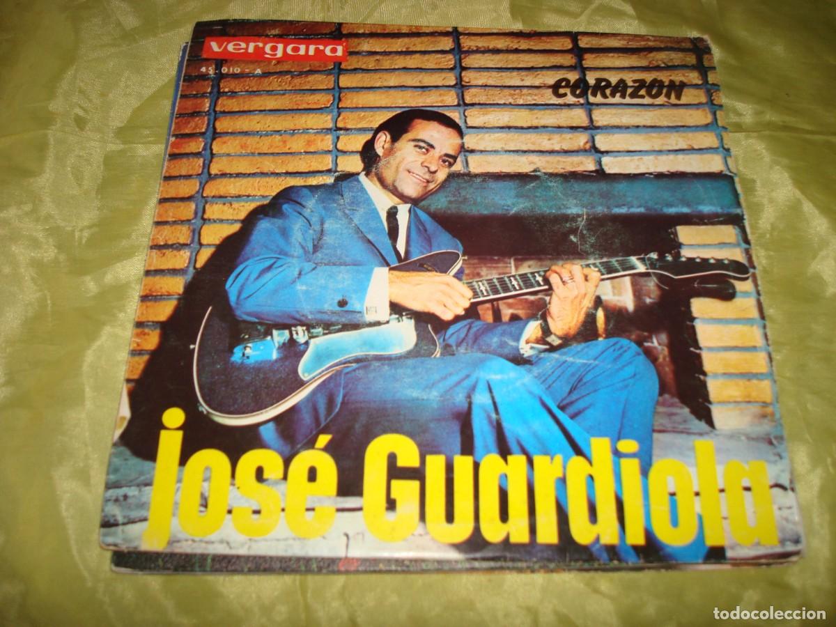 Discos de vinilo: JOSE GUARDIOLA. CORAZON / DILE. VERGARA, 1964 - Foto 1