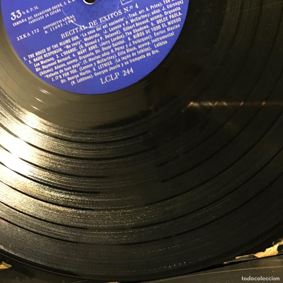 Discos de vinilo: Various ● Recital De Exitos 4 ● Vinyl, LP, Compilation Spain 1965 - Foto 5