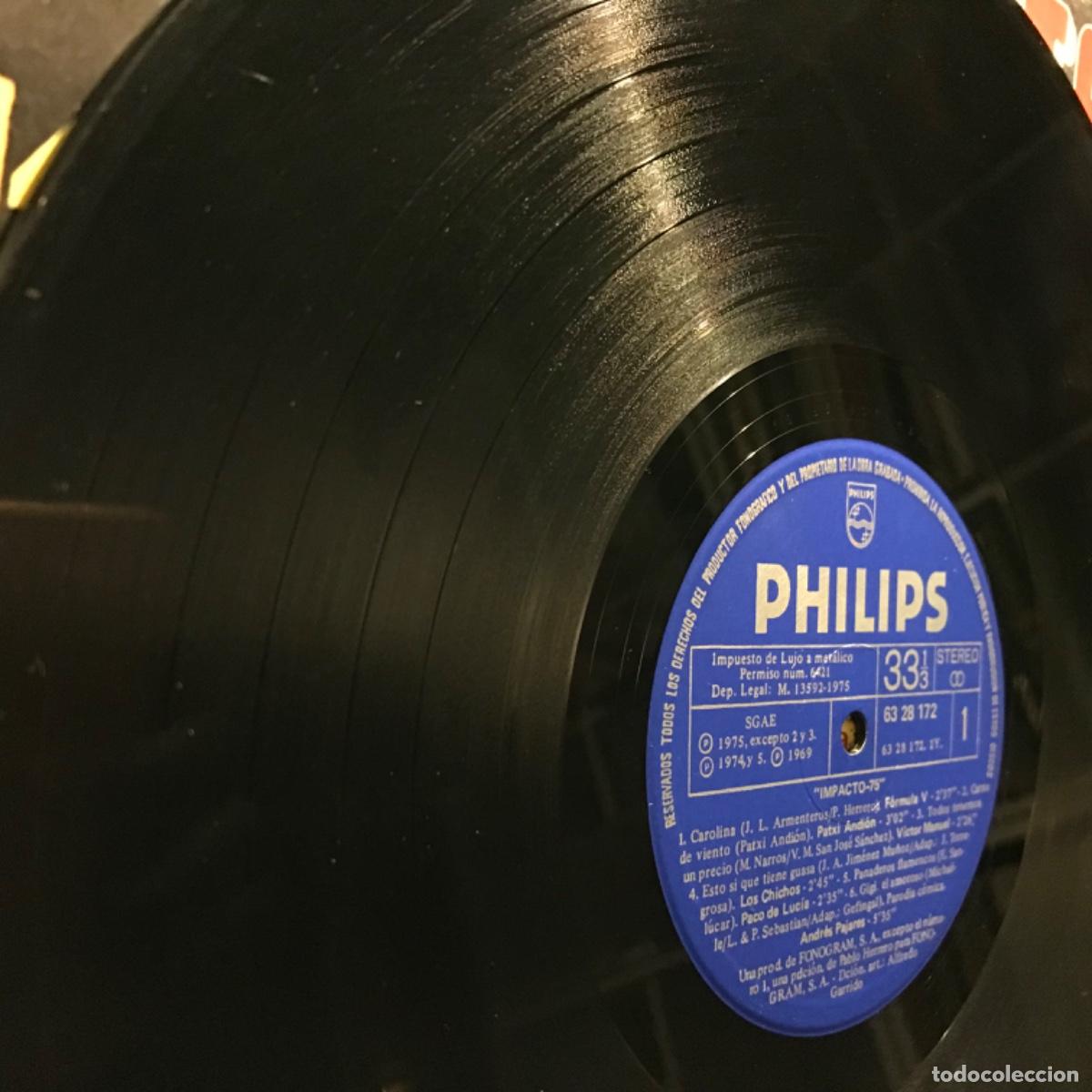 Discos de vinilo: Various ● Impacto-75 ● Vinyl, LP, Compilation, Stereo Spain 1975 - Foto 9