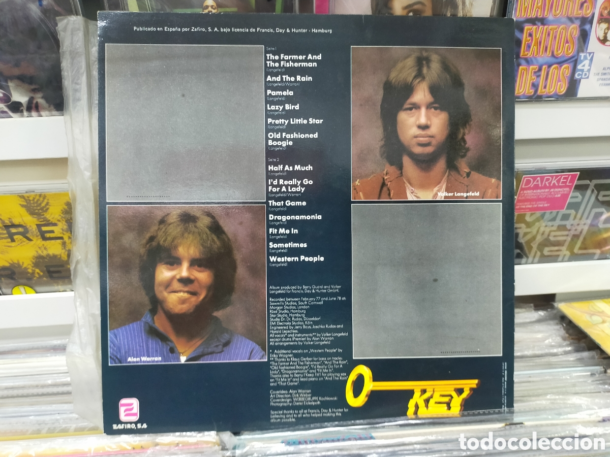 Discos de vinilo: Key lp fit me in Espa&ntilde;a 1980 - Foto 2