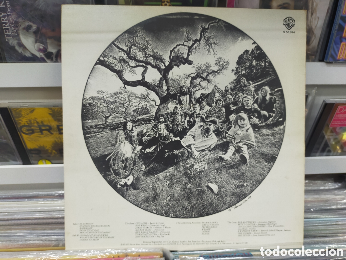 Discos de vinilo: Grateful dead LP aoxomoxoa Espa&ntilde;a 1981 - Foto 2