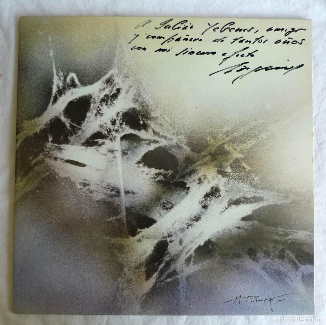 Discos de vinilo: LP vinilo Ezeqiel Perdig&oacute;n 1982, dedicatoria del autor - Foto 1