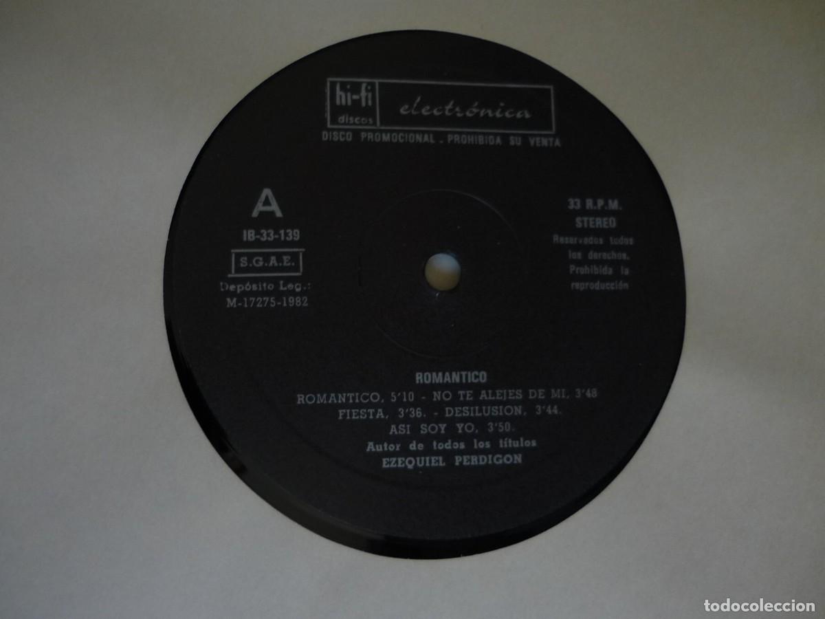 Discos de vinilo: LP vinilo Ezeqiel Perdig&oacute;n 1982, dedicatoria del autor - Foto 6