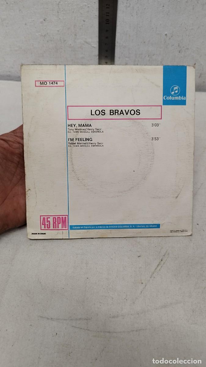 Discos de vinilo: Los Bravos &ndash; Hey Mama / Im Feeling. Single 7&rdquo; - Foto 3
