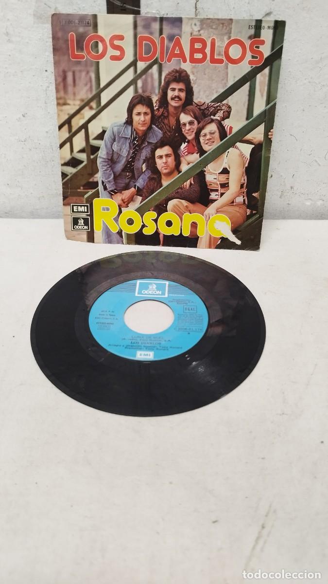Discos de vinilo: Los Diablos &ndash; Rosana. Single 7&rdquo; - Foto 1