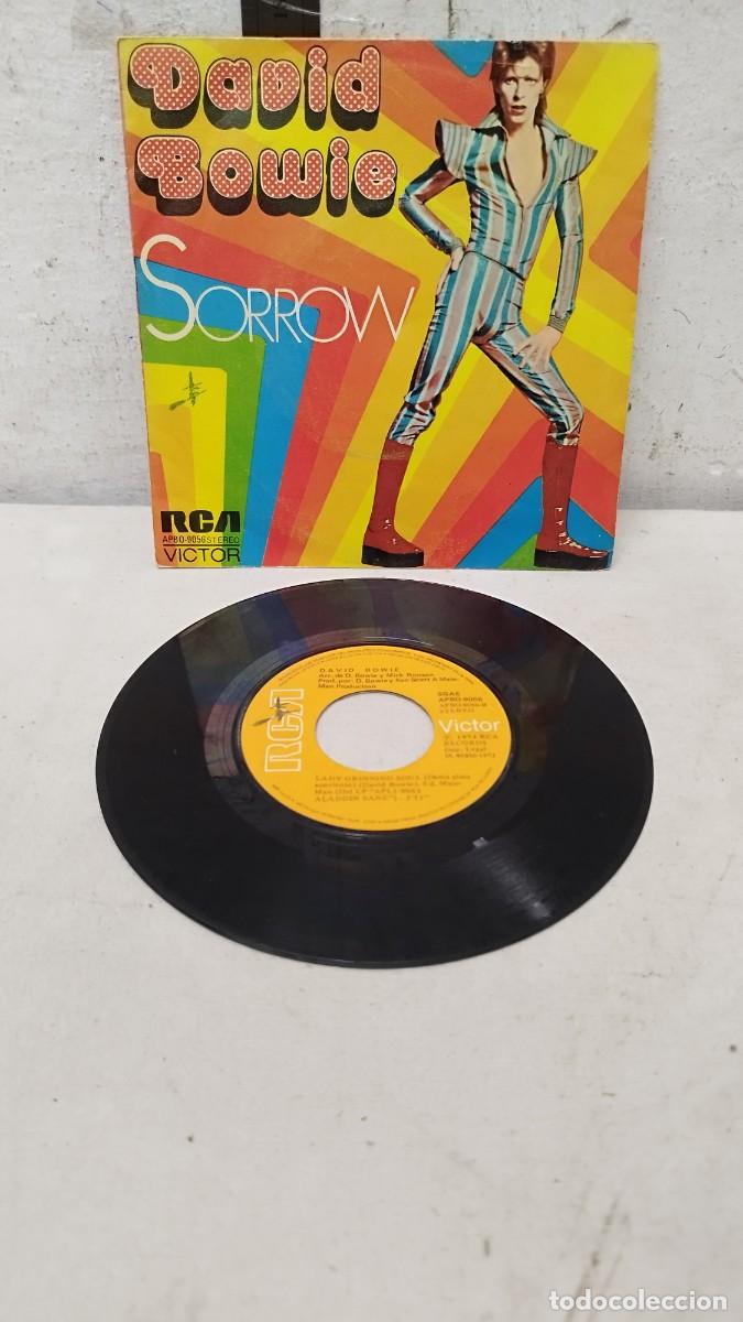 Discos de vinilo: David Bowie &ndash; Sorrow. Single 7&rdquo; - Foto 1