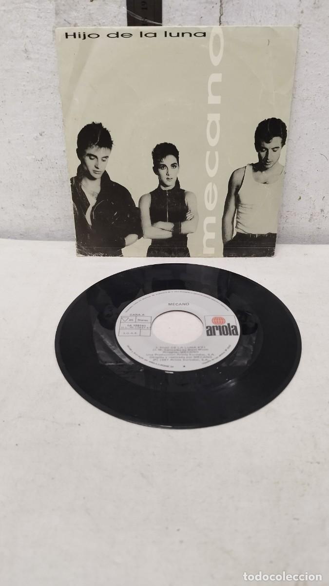 Discos de vinilo: Mecano &ndash; Hijo De La Luna. Single 7&rdquo; - Foto 1