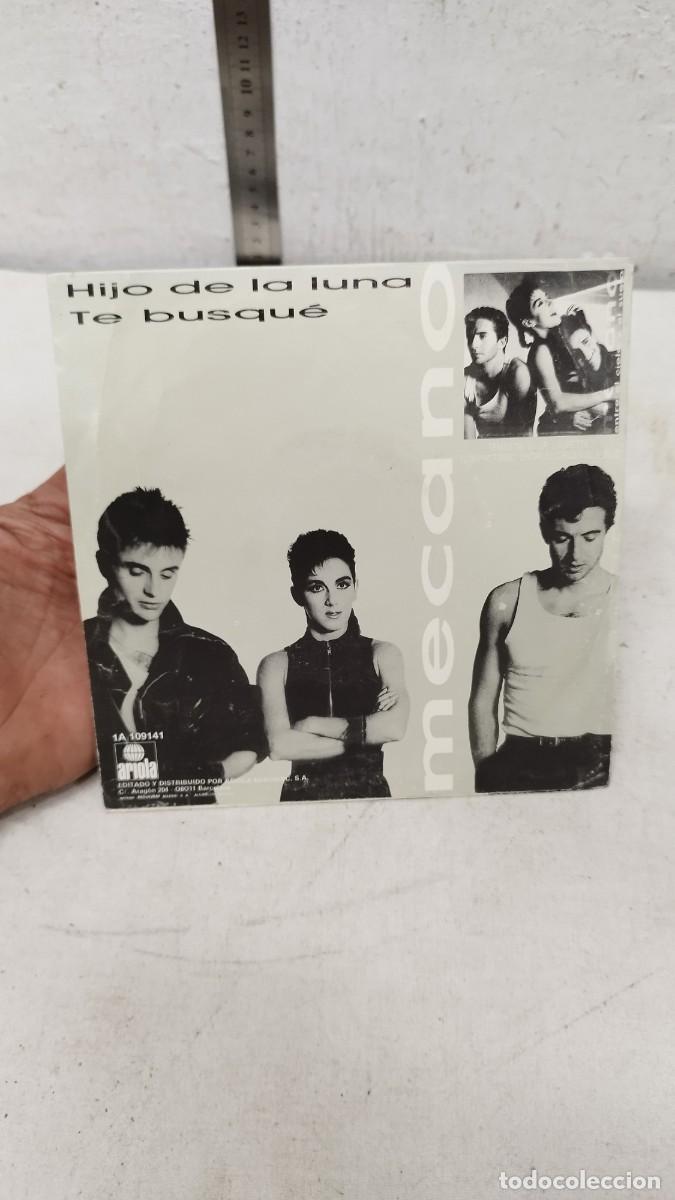 Discos de vinilo: Mecano &ndash; Hijo De La Luna. Single 7&rdquo; - Foto 3