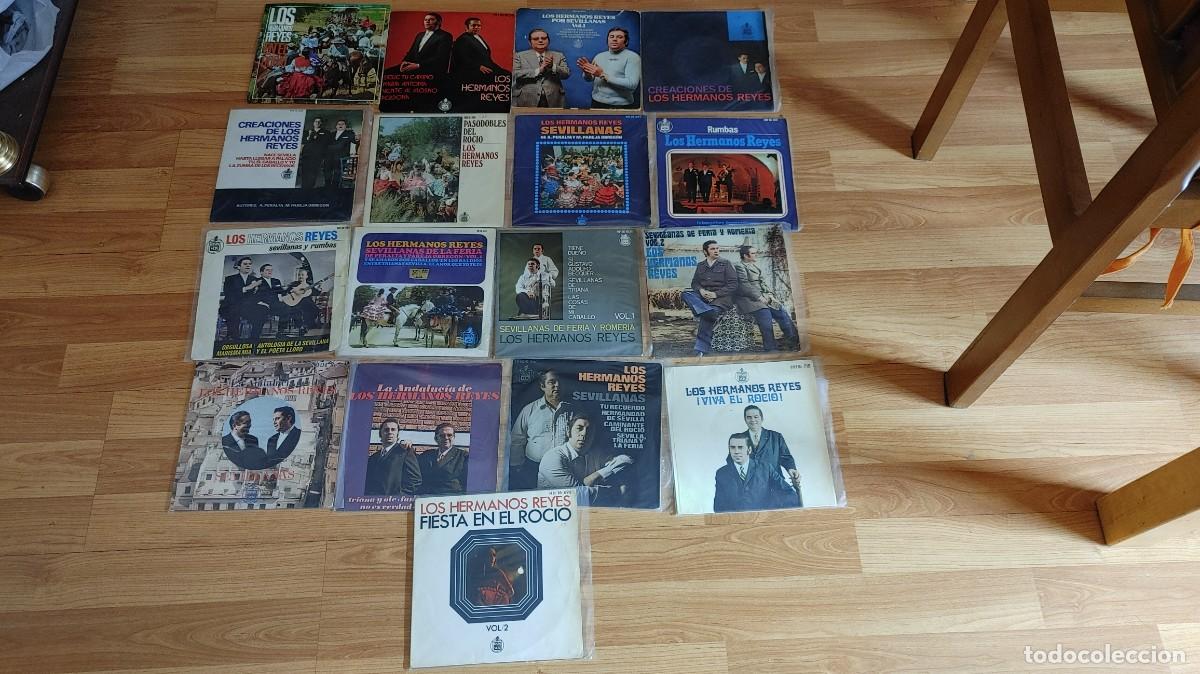 Discos de vinilo: HERMANOS REYES-LOTE DE 17 EPS - Foto 1
