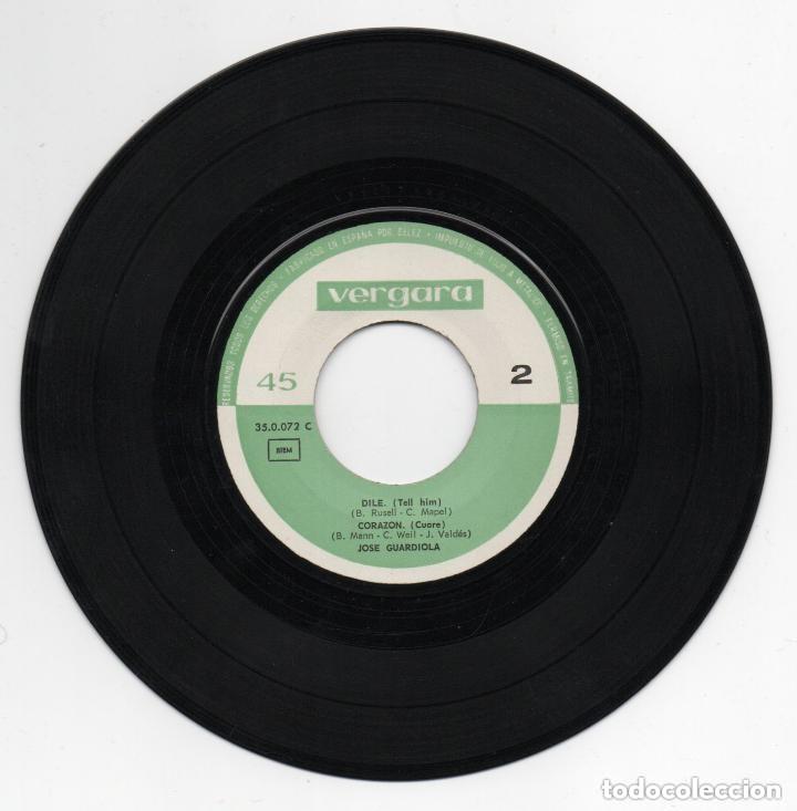 Discos de vinilo: JOS&Eacute; GUARDIOLA -a&ntilde;o 1963 - Foto 2