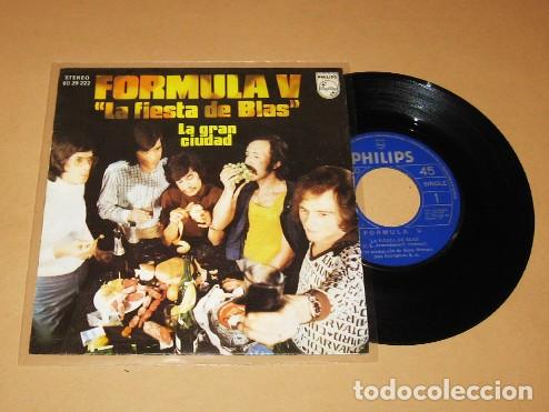 Discos de vinilo: FORMULA V - LA FIESTA DE BLAS - SINGLE - 1974 - Foto 1