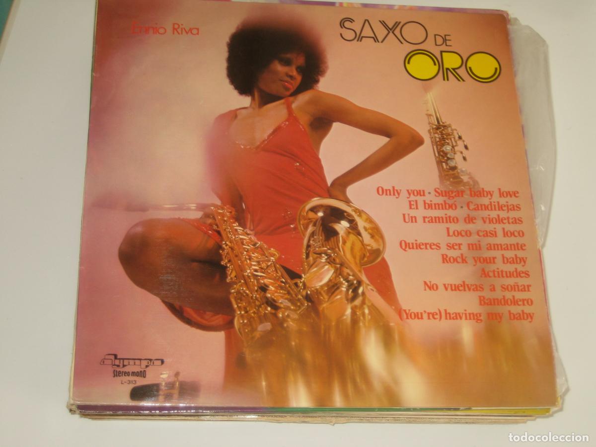 Discos de vinilo: DISCOFERTA - ED. ESP. ENNIO RIVA - SAXO DE ORO - Foto 1