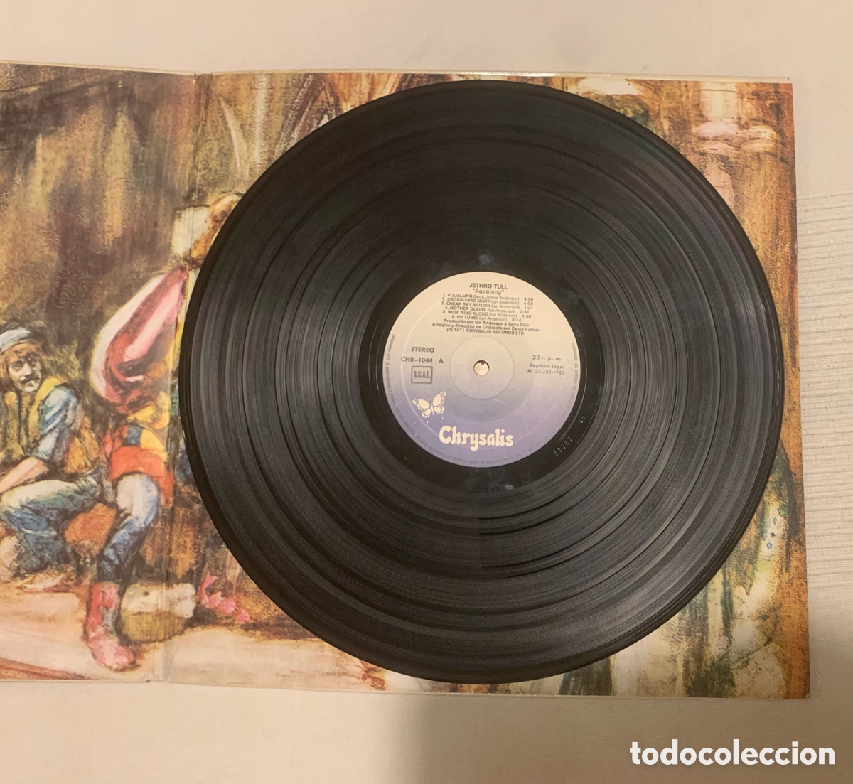 Discos de vinilo: Jethro Tull. Vinilo Aqualung. Original - Foto 5