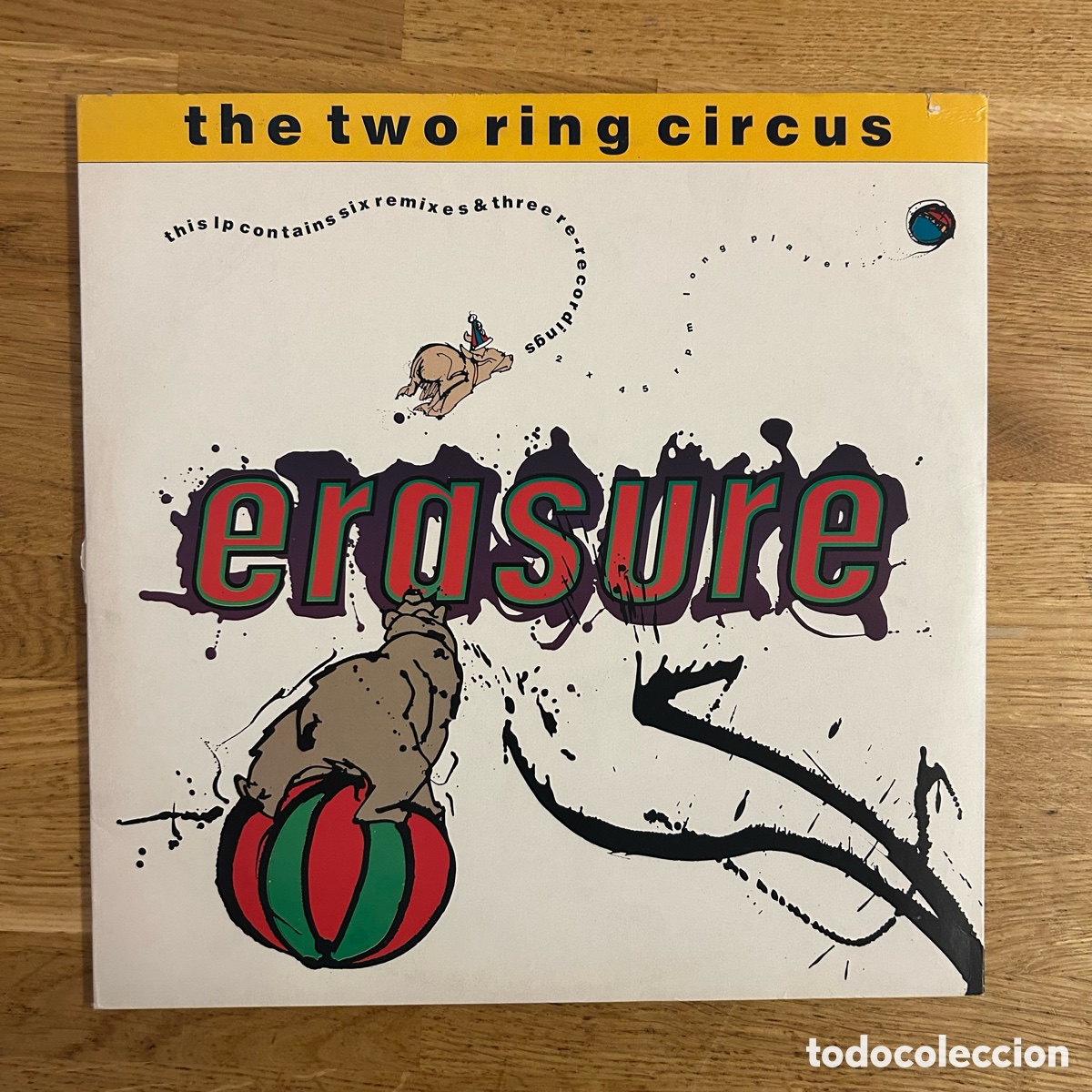 Discos de vinilo: Erasure- The two circus 2X12&rdquo; - Foto 1