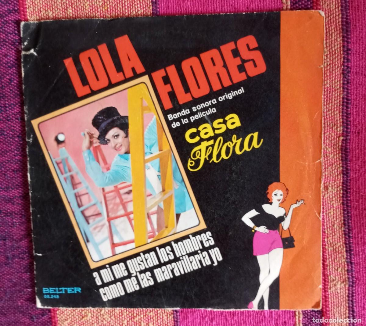 Discos de vinilo: Single lola flores casa flora - Foto 1
