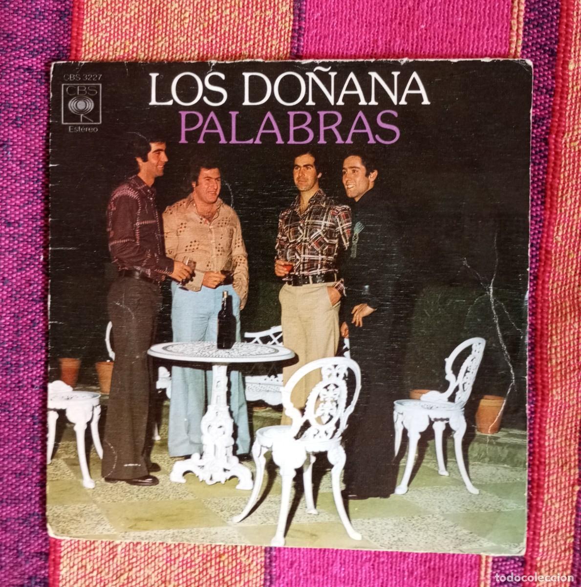 Discos de vinilo: Single los do&ntilde;ana palabras - Foto 1