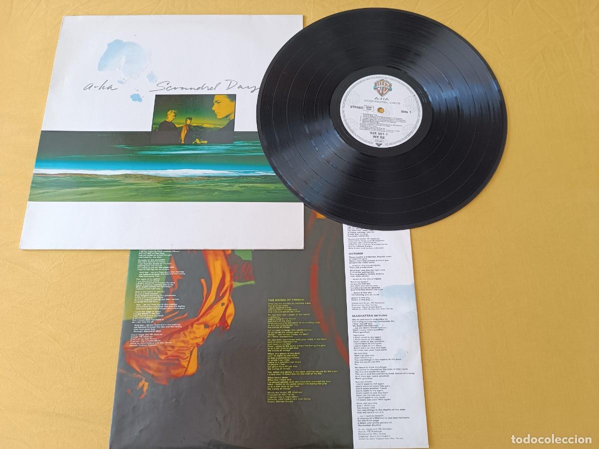 Discos de vinilo: A-ha &ndash; Scoundrel Days LP 1986 GERMANY - Foto 1
