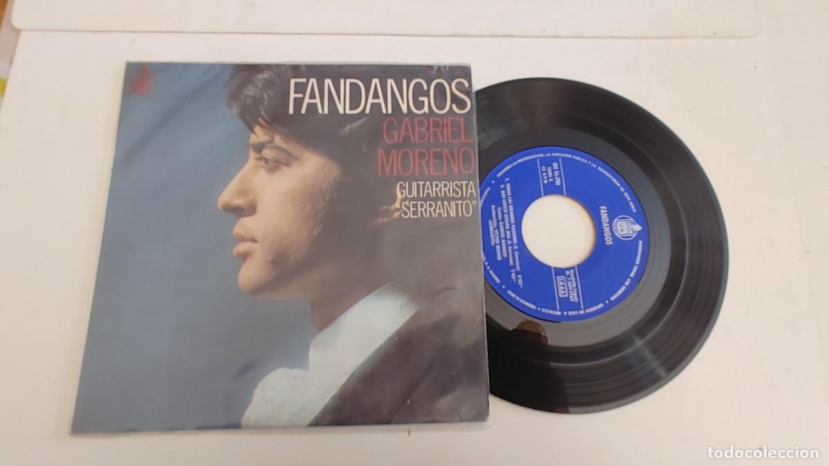 Discos de vinilo: GABRIEL MORENO-EP FANDANGOS - Foto 1
