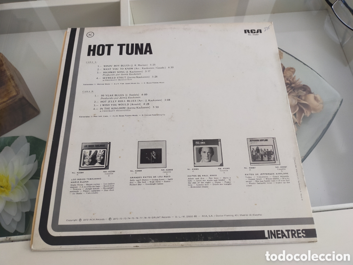 Discos de vinilo: &Eacute;xitos de Hot tuna lp Espa&ntilde;a 1980 - Foto 2