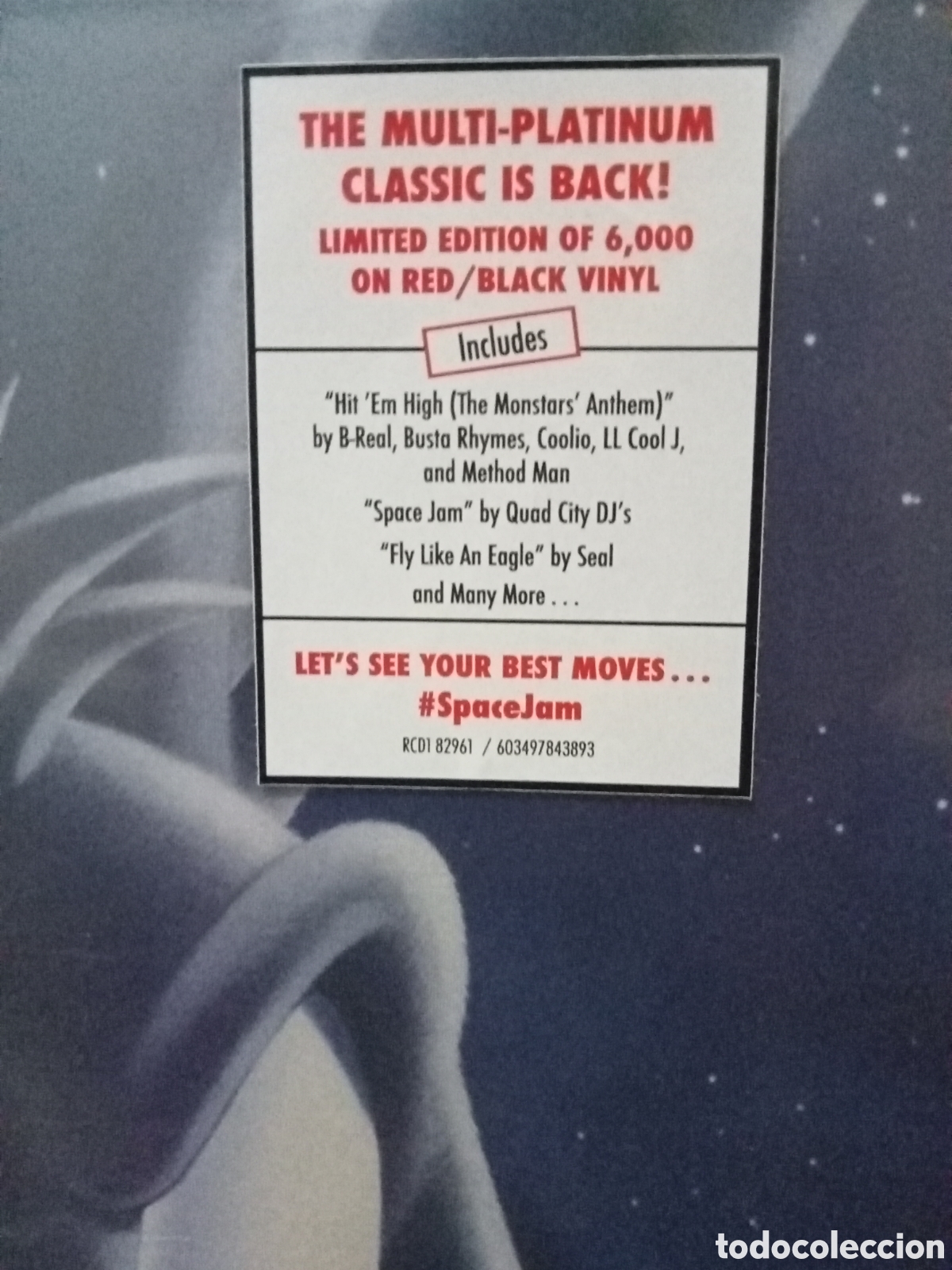 Discos de vinilo: Space jam ,l&iacute;mited 6000 copias - Foto 2