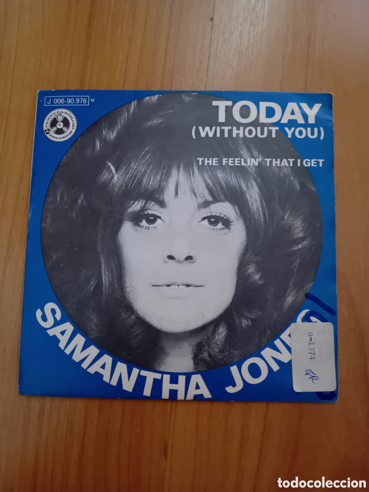 Discos de vinilo: SAMANTHA JONES. TODAY - Foto 1