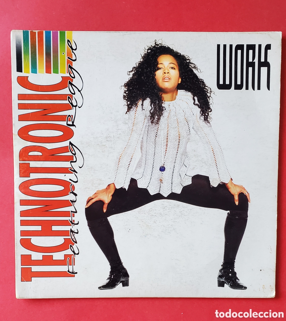 Discos de vinilo: Single Vinilo TECHNOTRONIC Featuring Reggie WORK. A&ntilde;o 1991. - Foto 1
