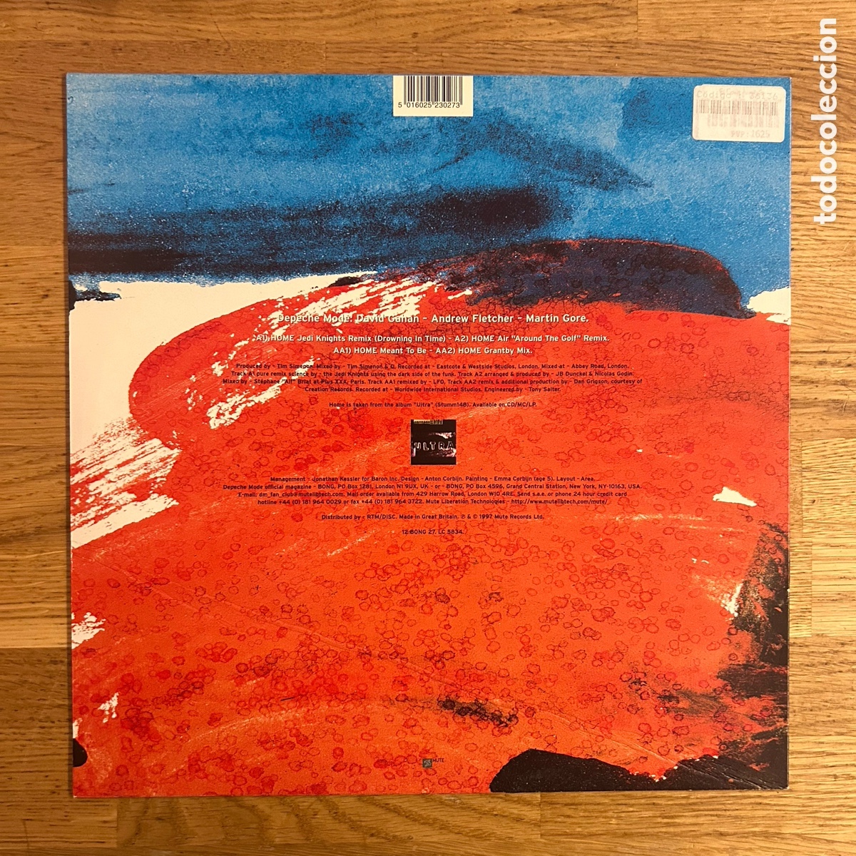 Discos de vinilo: Depeche Mode - Home - 12&rdquo; - Foto 2