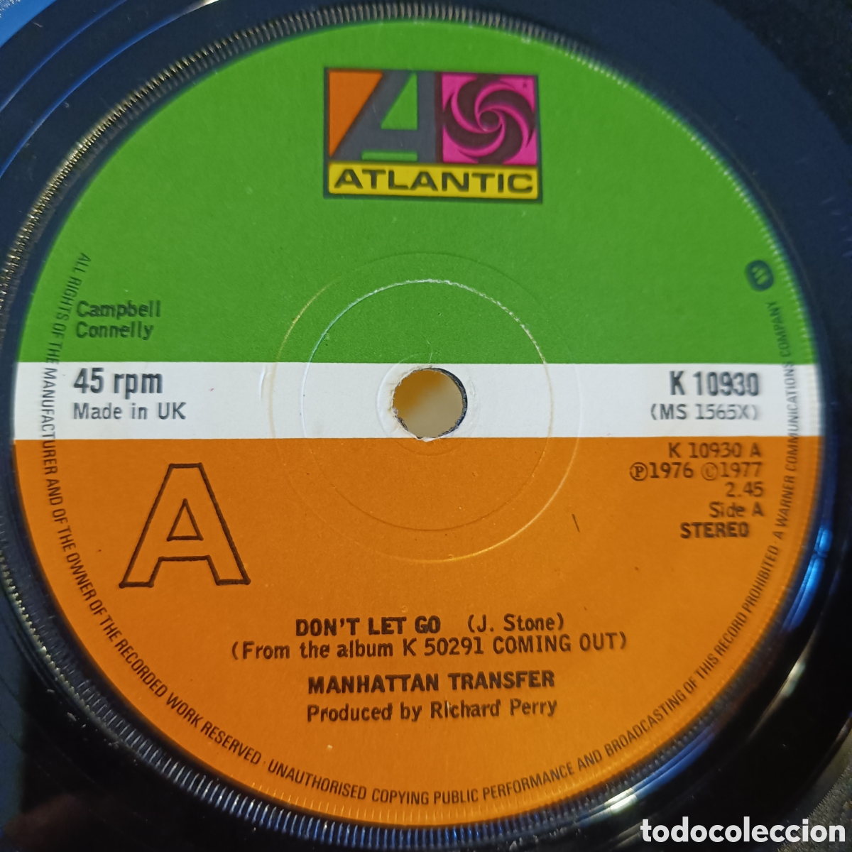 Discos de vinilo: The Manhattan Transfer &ndash; Dont Let Go - Foto 1