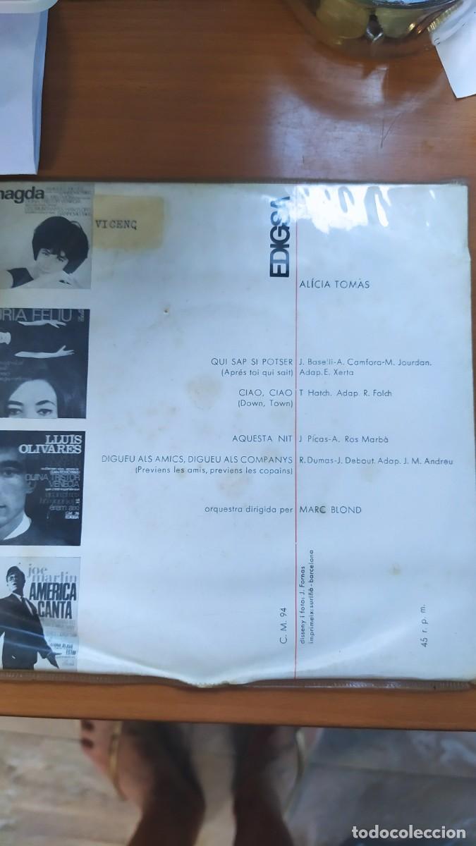 Discos de vinilo: ALICIA TOMAS - - Foto 2