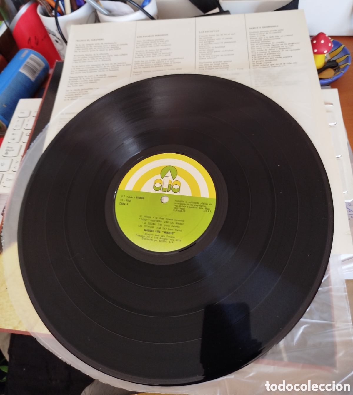 Discos de vinilo: Manuel Luis Minuto - El bernegal - Foto 2