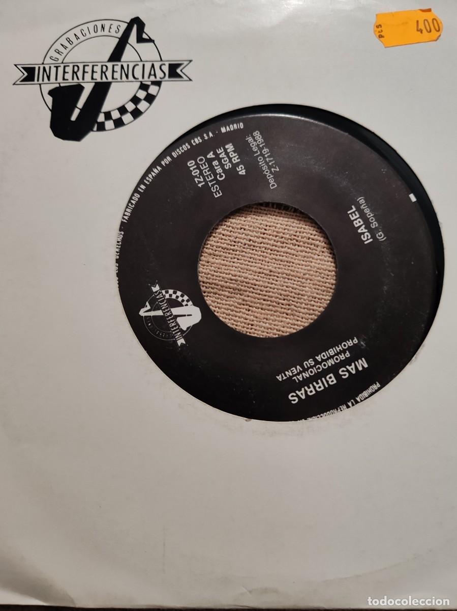 Discos de vinilo: mas birras-isabel-single - Foto 1