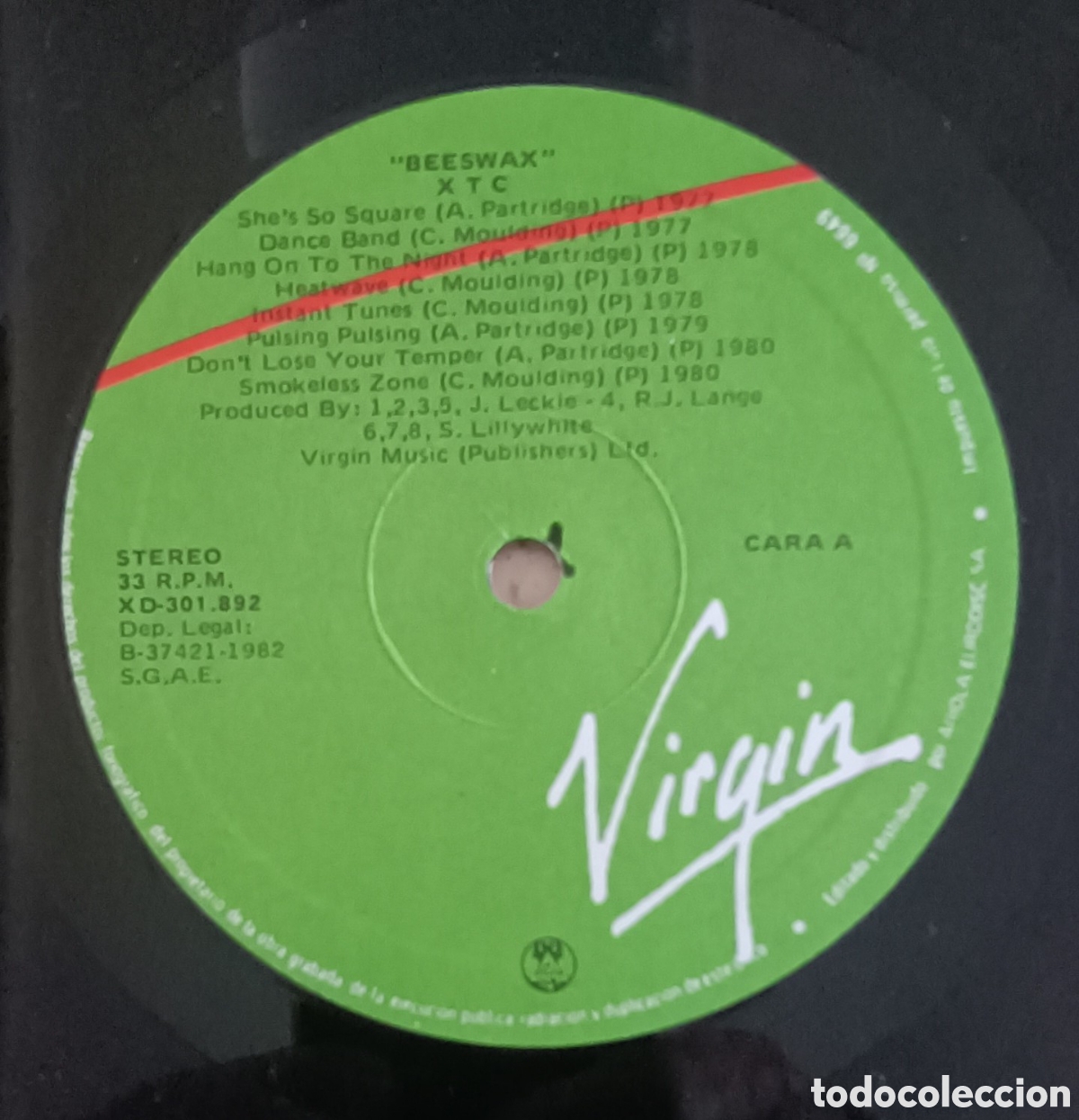 Discos de vinilo: XTC - Beeswax-Some B-Sides y Waxworks-Some Singles, 1982 - Foto 5