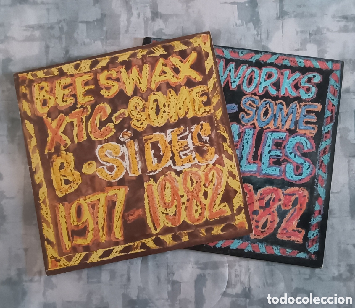 Discos de vinilo: XTC - Beeswax-Some B-Sides y Waxworks-Some Singles, 1982 - Foto 1
