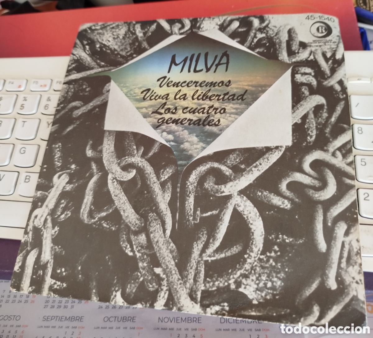 Discos de vinilo: Milva - venceremos + 3 - Foto 1