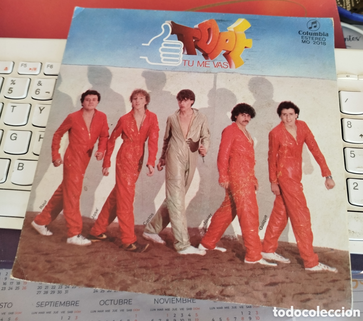 Discos de vinilo: Tope - Tu me vas. Promocional - Foto 1