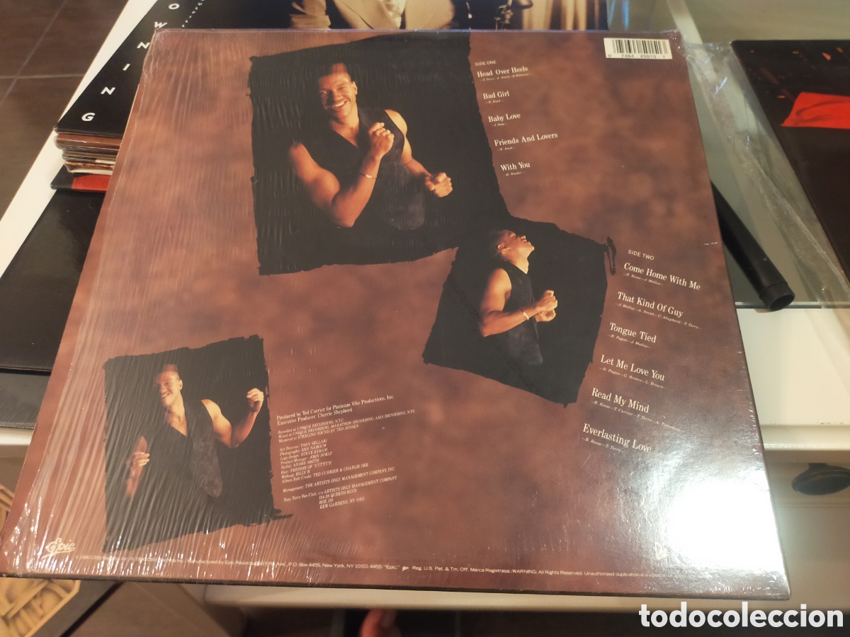 Discos de vinilo: Tony Terry lp u.s.a. 1990 - Foto 2