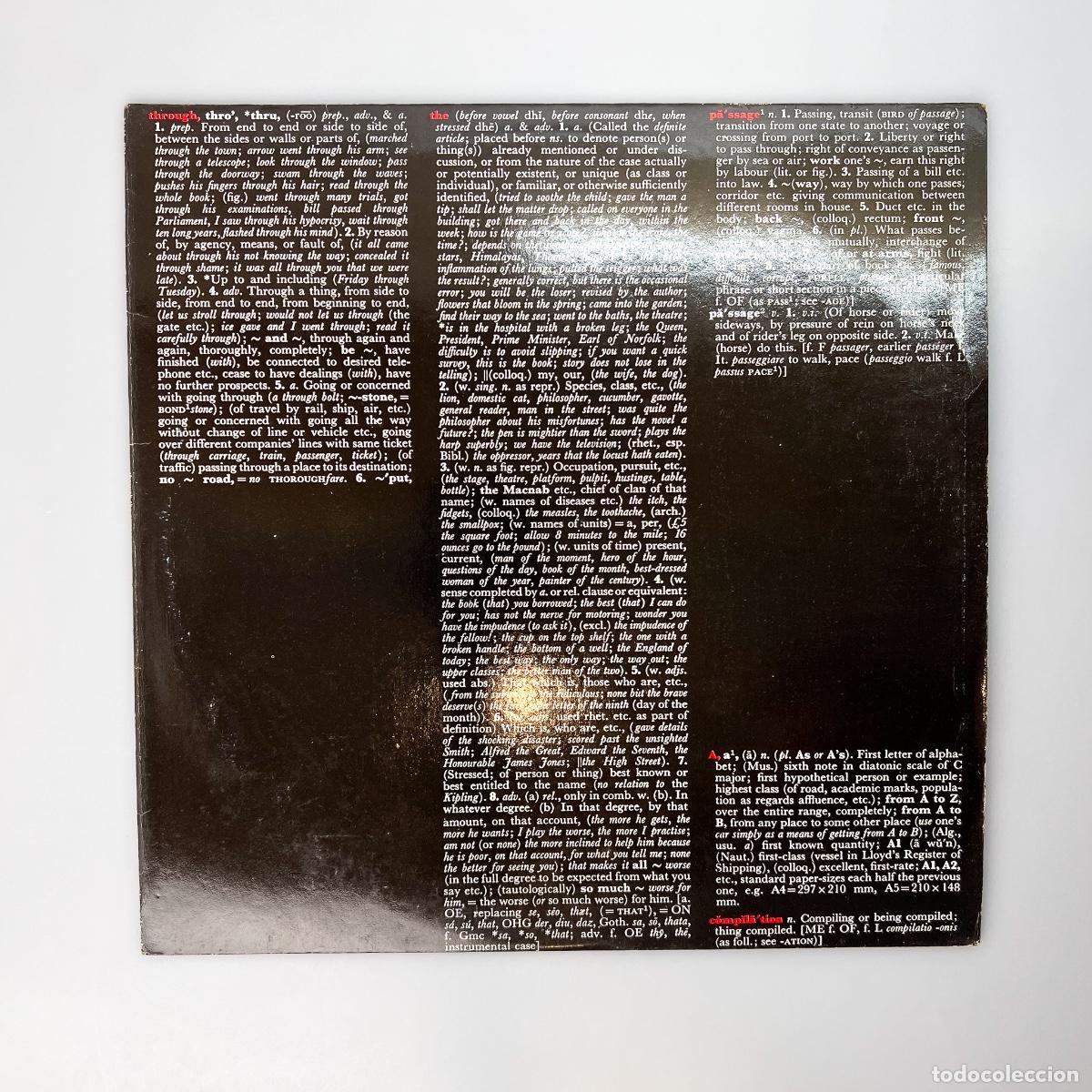 Discos de vinilo: LP. The Passage. Through The Passage (VG/VG) - Foto 1